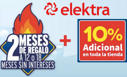 ¡Hot Sale 2018 en Elektra!